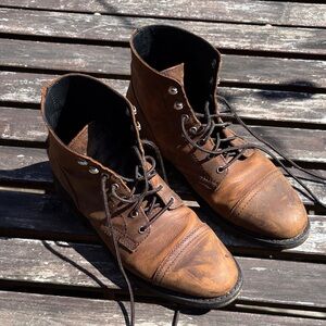 Men's Thursday Boot Co. Everyday Brown Leather Lace-Up Boots